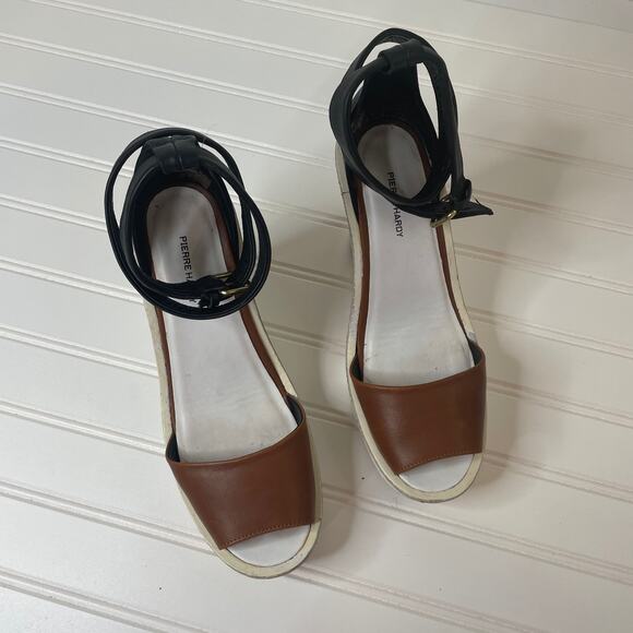 Pierre Hardy Women’s Open Toe Platform Wedges Ankle Strap Sandals Size 8 - Picture 2 of 5